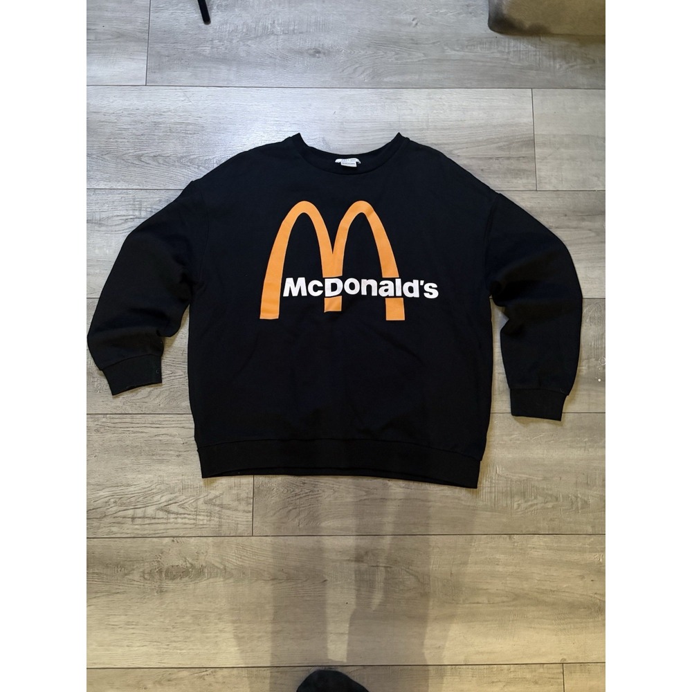 Zara X McDonald's Collab 2018 Crew neck‎ Sweater Size Medium